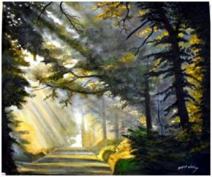 Voir le détail de cette oeuvre: trouée de lumiere